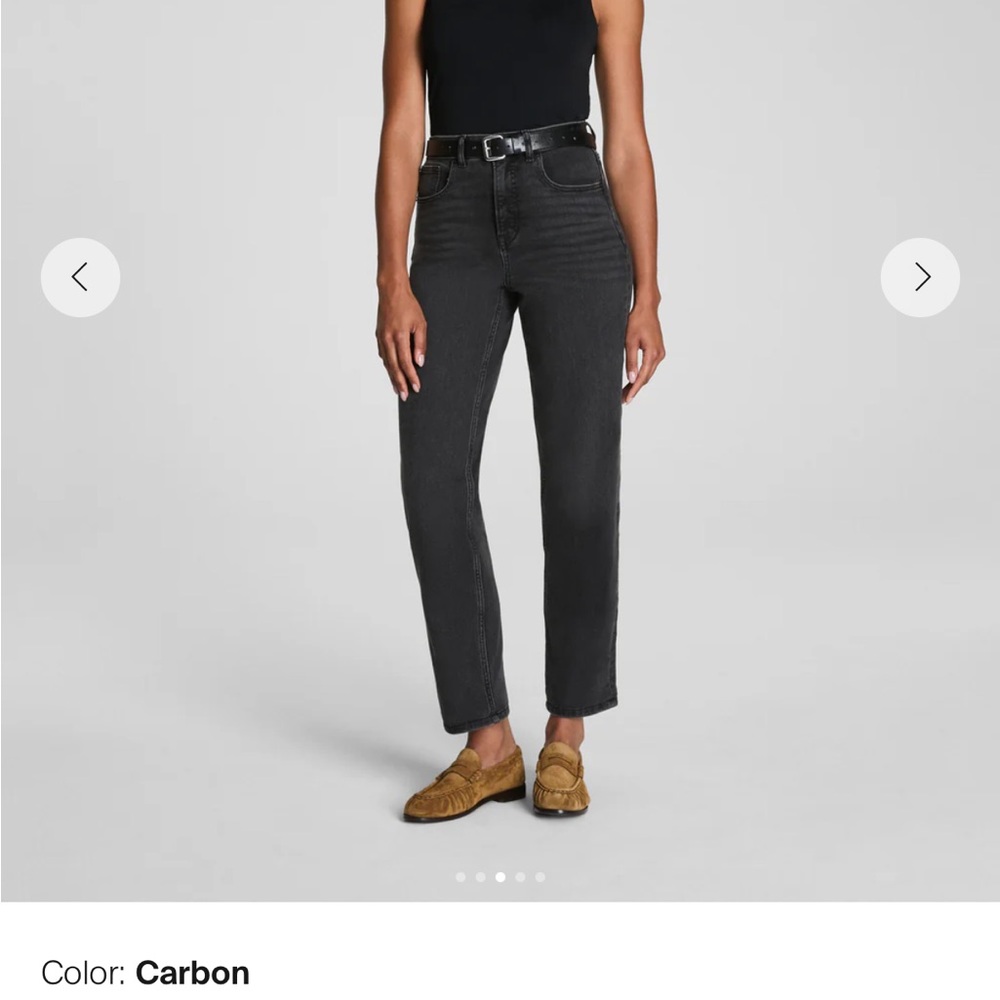 SPANX Black Straight Leg Jeans for Women